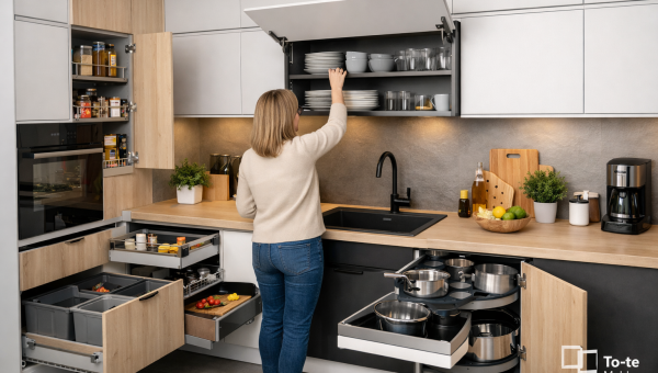Ergonomia w kuchni – jak zaplanować meble na wymiar? | To-te Meble